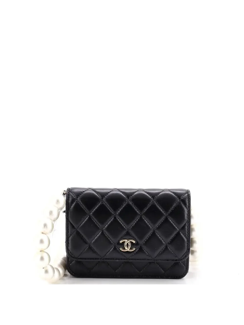 Chanel Pearl Strap Cc Wallet On Chain #335647C26B